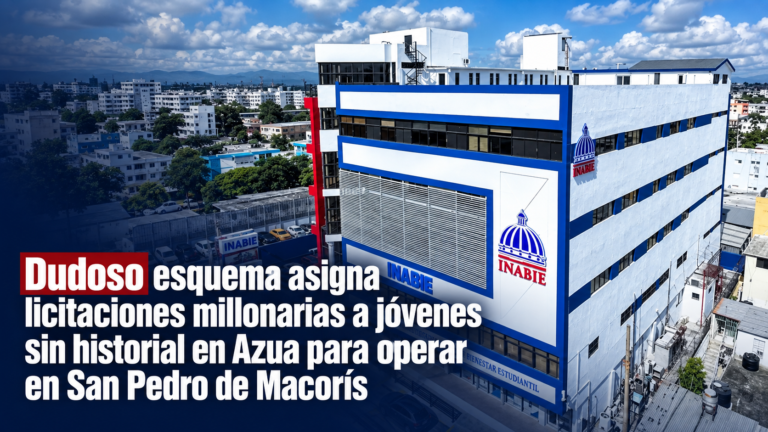 Escándalo en INABIE: Adjudican RD$110 millones a jóvenes sin aval