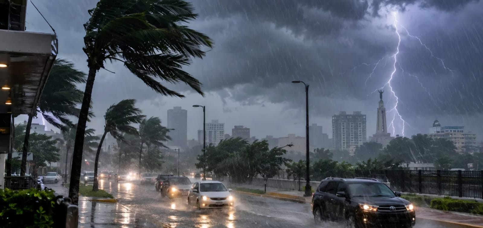 INDOMET amplía alertas por fuertes lluvias e inundaciones