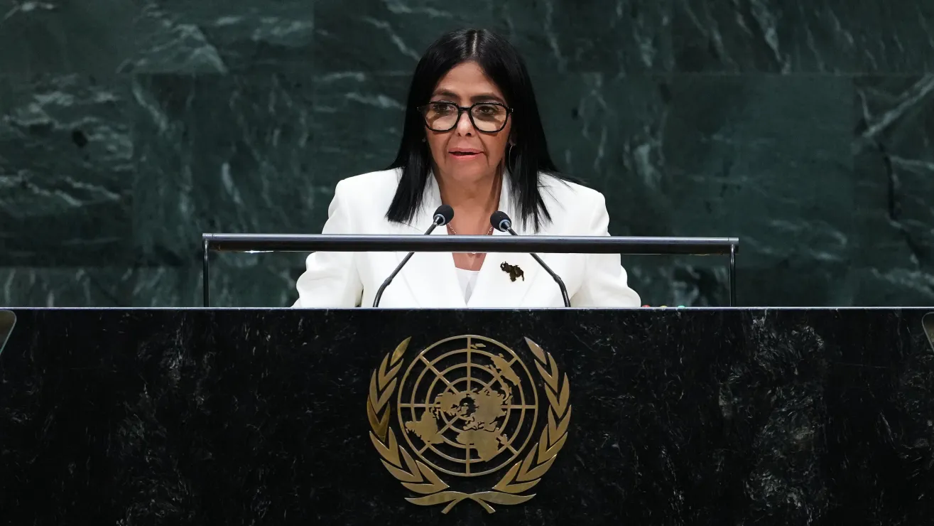 Delcy Rodríguez promete elecciones en Venezuela, pero no fija fecha