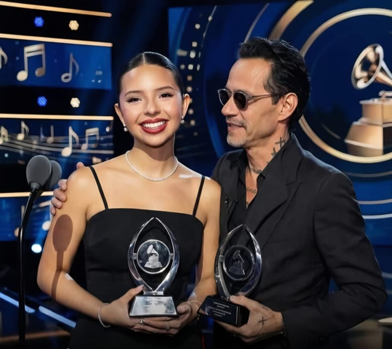 ¡Triunfo express en España! Ángela Aguilar y Marc Anthony ganan "La Mejor Mezcla" en Premios Juventud 2026