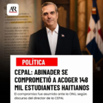 CEPAL: Abinader comprometió a RD ante la ONU para educar 148,000 niños haitianos