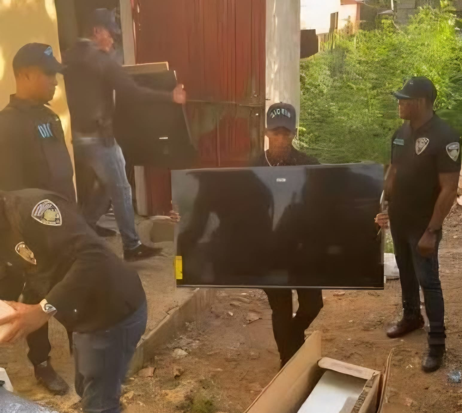 Los detalles del operativo policial en el sector La Ureña.