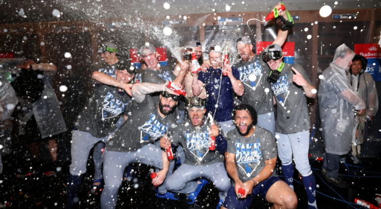 Dodgers vencen 4-1 a Bravos y avanzan a Serie de Campeonato