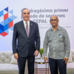 Abinader trata plan para Haití con OEA y se reúne con Bachelet