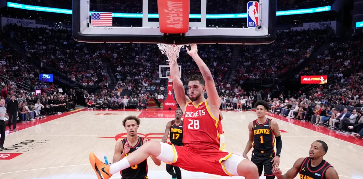 Rockets siguen invictos tras vencer 120-110 a los Hawks con 29 puntos de Sengun