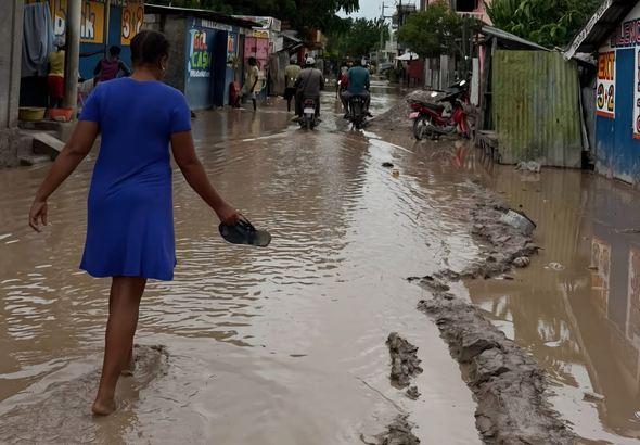 Haití: tres muertos y un desaparecido por lluvias en el sureste