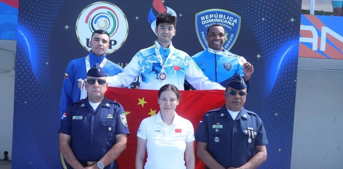 EE. UU. gana el oro en 3x3 y China lidera la natación en Juegos Policiales