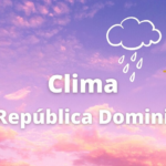 Mapa de alertas meteorológicas en República Dominicana por incidencia de vaguada