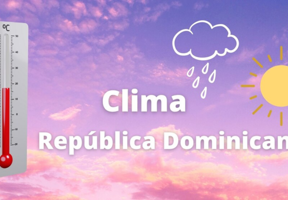 Mapa de alertas meteorológicas en República Dominicana por incidencia de vaguada