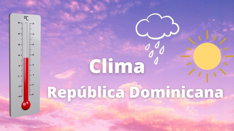 Mapa de alertas meteorológicas en República Dominicana por incidencia de vaguada