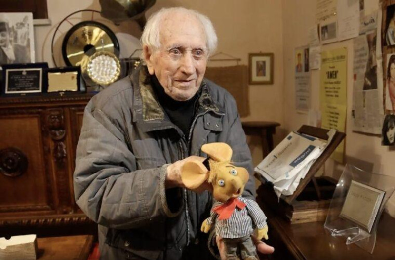 Muere a los 100 años Peppino Mazzullo, la inolvidable voz original de Topo Gigio